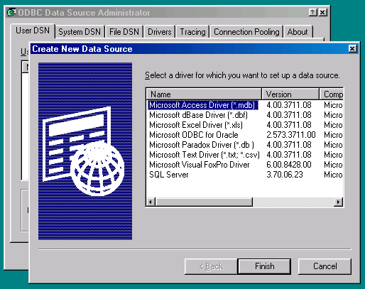 Access Odbc Driver Windows 7